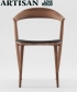 Addo Chair Soft designerskie krzesło tapicerowane z litego drewna Artisan | Design Spichlerz