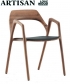 Ging Chair Soft designerskie krzesło tapicerowane z litego drewna Artisan | Design Spichlerz