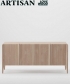 Rio Sideboard elegancka komoda z litego drewna Artisan | Design Spichlerz