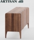 Rio Sideboard elegancka komoda z litego drewna Artisan | Design Spichlerz