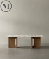 Androgyne lounge drewniany stolik kawowy Menu | Design Spichlerz