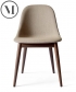 Harbour Side Dining Chair tapicerowane dębowe krzesło skandynawskie Menu