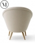Oda Lounge Chair fotel Ikona Menu