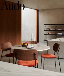 Co Chair minimalistyczne krzesło tapicerowane Menu | Design Spichlerz