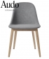 Harbour Side Dining Chair tapicerowane dębowe krzesło skandynawskie Audo Copenhagen