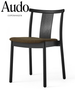 Merkur Dining Chair tapicerowane krzesło dębowe Menu