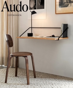 Rail Desk minimalistyczne biurko Audo Copenhagen