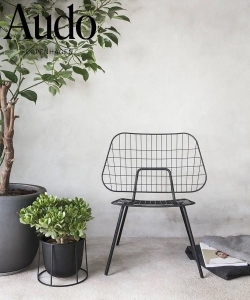 WM String Lounge Chair fotel Audo Copenhagen