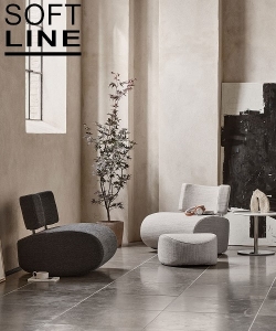 Apollo designerski fotel Softline | Design Spichlerz