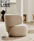 Basel designerski fotel Softline | Design Spichlerz