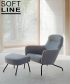 Havana Low designerski fotel Softline