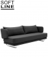 Sofa rozkładana z funkcją spania Jasper | Softline