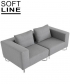 Lotus sofa modułowa Softline