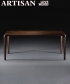 Flow 20% piękny stół z orzecha europejskiego Artisan | Design Spichlerz 