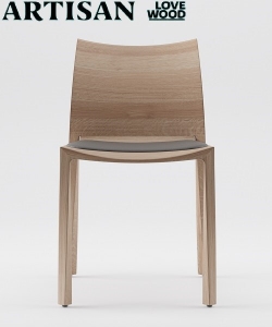 Torsio Chair Soft tapicerowane krzesło Artisan