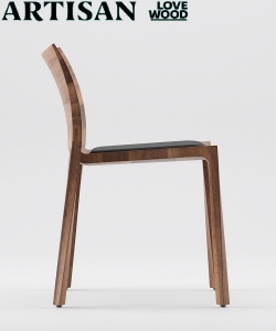 Torsio Chair Soft tapicerowane krzesło Artisan