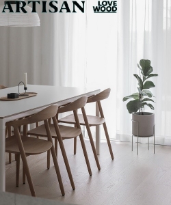 Neva Chair drewniane krzesło Artisan