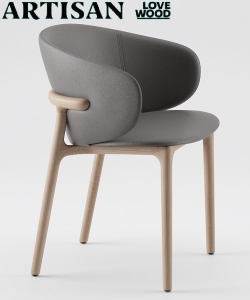 Mela Chair ekskluzywne krzesło Artisan