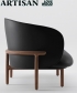 Mela Lounge designerska dwuosobowa sofa | Artisan