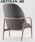 Neva Lounge high designerski fotel | Artisan