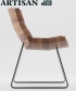 Chunk designerskie krzesło drewniane | design Karim Rashid | Artisan