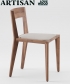 Hanny Chair Soft designerskie krzesło z tapicerowanym siedziskiem | Artisan