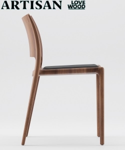 Latus Chair Soft tapicerowane krzesło Artisan