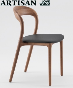Neva Light Soft tapicerowane krzesło Artisan