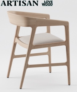 Tesa Chair Soft tapicerowane krzesło Artisan