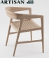 Tesa Chair drewniane krzesło Artisan