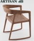 Tesa Chair Swinging drewniane krzesło bujane | Artisan