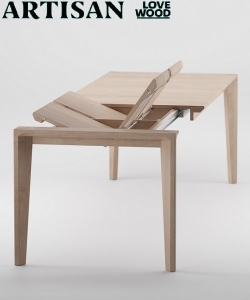 Hanny Table Extension rozkładany stół drewniany Artisan