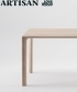 Mela designerski drewniany stół | Artisan