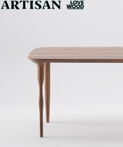 Pasha Table drewniany stół Artisan