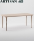 Pasha designerski stół z litego drewna | Artisan