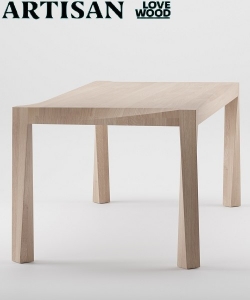 Torsio Table stół z litego drewna Artisan
