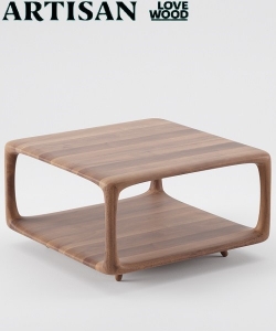 Blend stolik kawowy z litego drewna | Artisan
