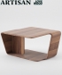 Mars stolik kawowy z litego drewna | Artisan