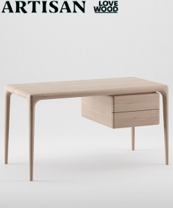 Latus Desk drewniane biurko Artisan