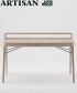 Picard designerskie biurko z litego drewna | Artisan