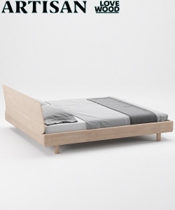 Fin designerskie łóżko drewiane | Artisan | design Spichlerz