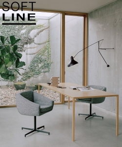 Aiko Swivel fotel obrotowy Softline | Design Spichlerz