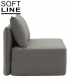 Cape Single Element sofa modułowa Softline