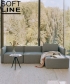 Cape Lounge sofa modułowa | Softline