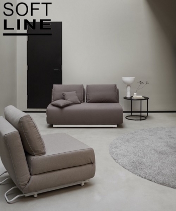 City designerski  fotel rozkładany | Softline