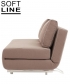 City designerska sofa rozkładana | Softline