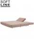 City designerska sofa rozkładana | Softline