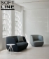 Clay Chair elegancki fotel | Softline