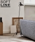 Cord designerska sofa Softline | Design Spichlerz	