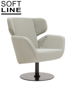 Cosy Swivel designerski fotel obrotowy Softline | Design Spichlerz